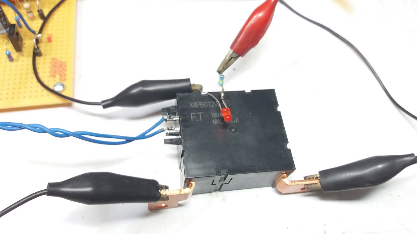 Preliminary Experiment Drive Latching Relay