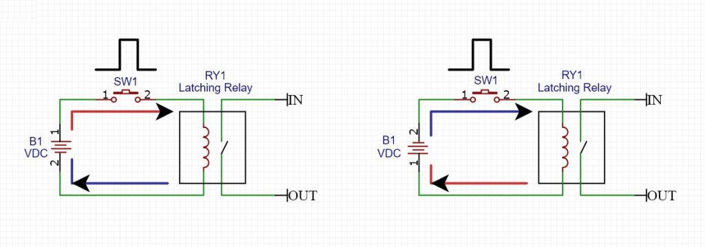 Preliminary Experiment Drive Latching Relay