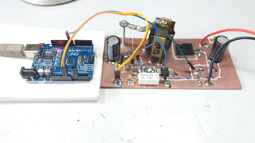Arduino Based DC/DC Boost Converter by Reuse Inductor