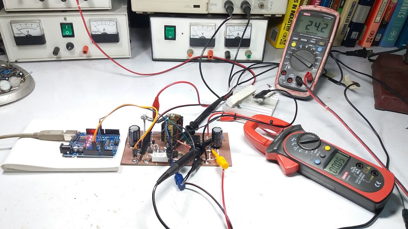 Arduino Based DC/DC Boost Converter by Reuse Inductor