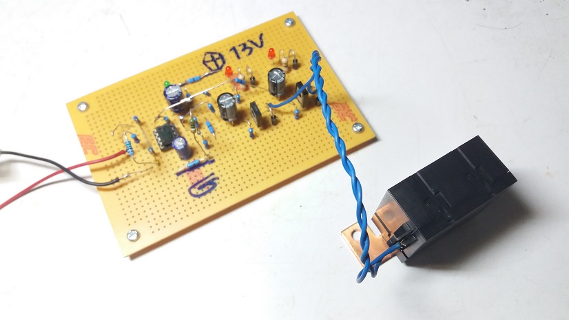 Preliminary Experiment Drive Latching Relay