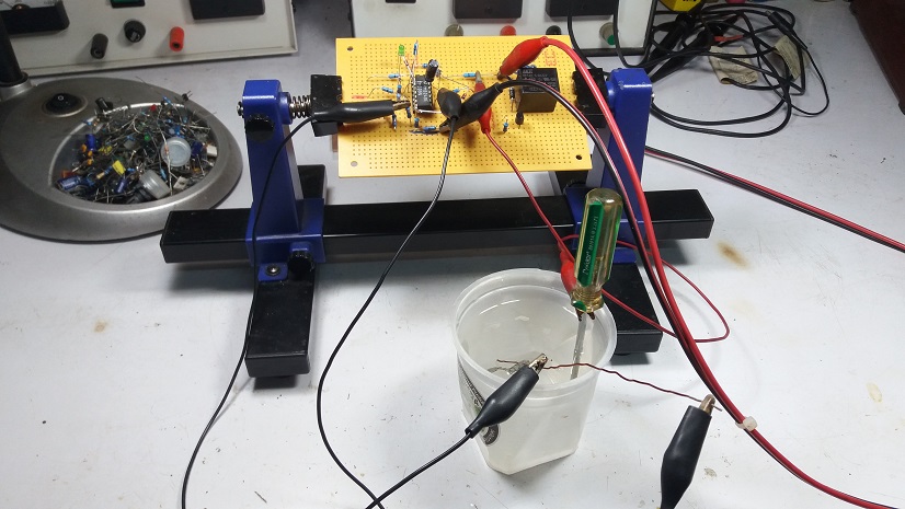 Water Level Control for Pump Motor Using Op-amp LM339