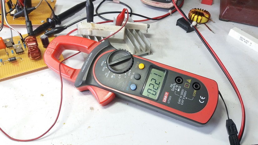Experimental DC-DC Boost Converter using Flying Capacitor Topology