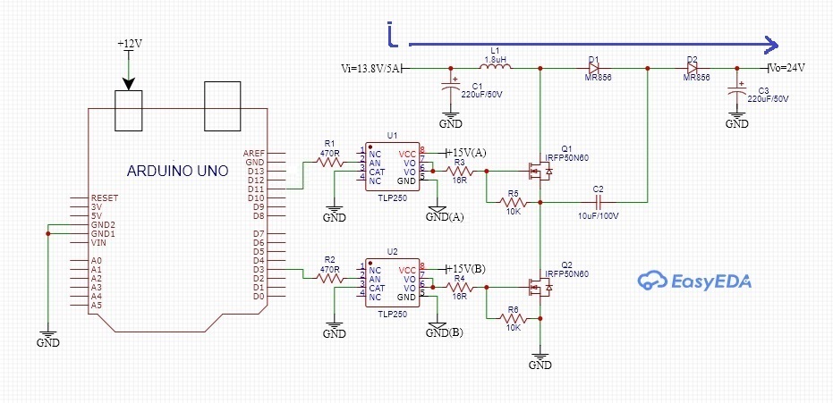 Experimental DC-DC Boost Converter using Flying Capacitor Topology 