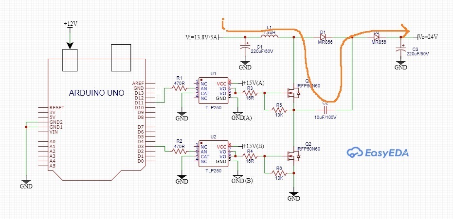 Experimental DC-DC Boost Converter using Flying Capacitor Topology