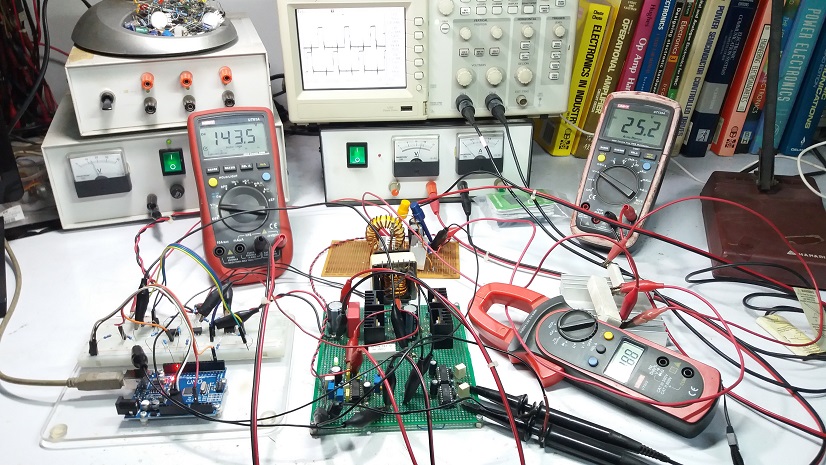 Arduino based Full-Bridge Converter Topology with Switching Mode Power supply