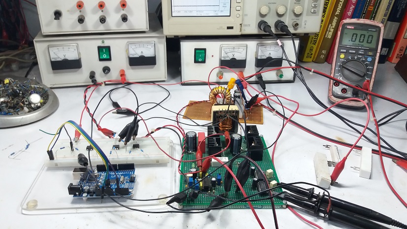 Arduino based Full-Bridge Converter Topology with Switching Mode Power supply