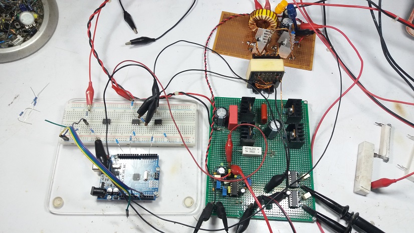 Arduino based Full-Bridge Converter Topology with Switching Mode Power supply