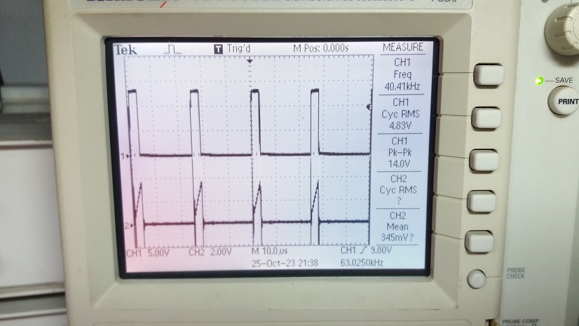 Single Switch Forward Converter Switching Mode Power Supply 