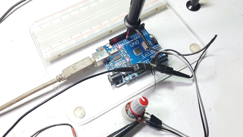 Voltage-to-Frequency Converter based on Arduino UNO