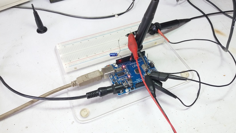 Frequency to Voltage Converter with Arduino UNO