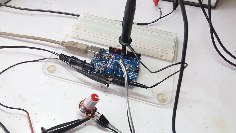 Voltage-to-Frequency Converter based on Arduino UNO