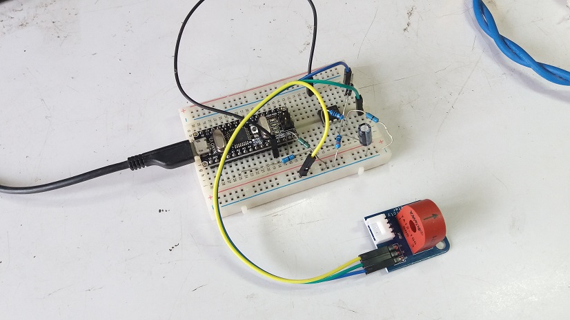 Arduino Current Transformer for TA12-100 AC Current Sensor