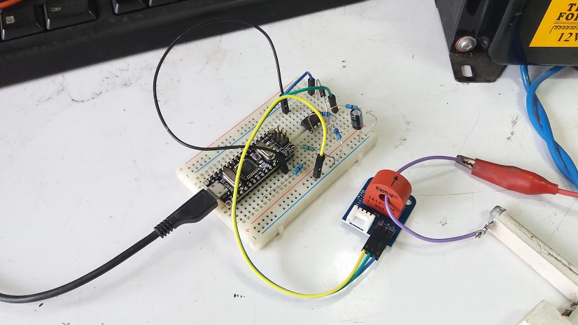 Arduino Current Transformer for TA12-100 AC Current Sensor