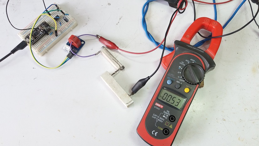 Arduino Current Transformer for TA12-100 AC Current Sensor