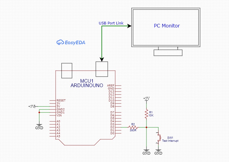 Basic for External Interrupt Pins with Arduino UNO