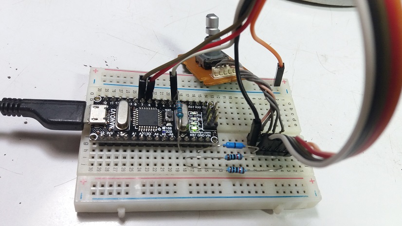 Interface 360 Degree Rotary Encoder Switch with Arduino NANO