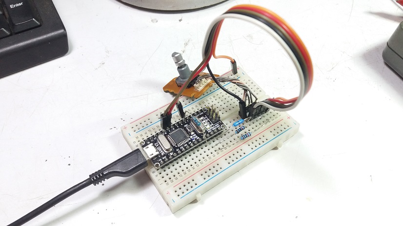 Interface 360 Degree Rotary Encoder Switch with Arduino NANO