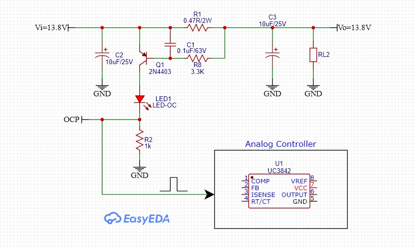 High-side current-sensing by using PNP Transistor