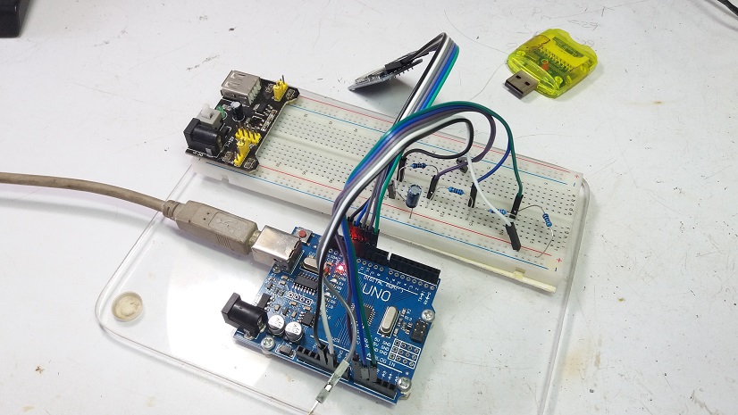 Read/Write Data for Micro SD card Module with Arduino UNO