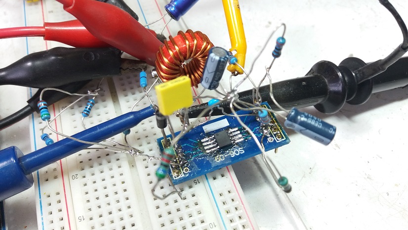 Prototype DC/DC Buck Converter by using BD9G341AEFJ Controller