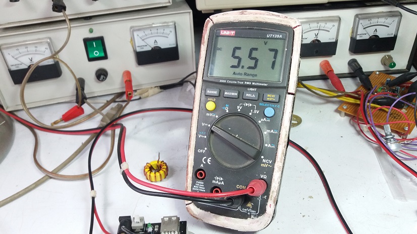 Prototype DC/DC Buck Converter by using BD9G341AEFJ Controller