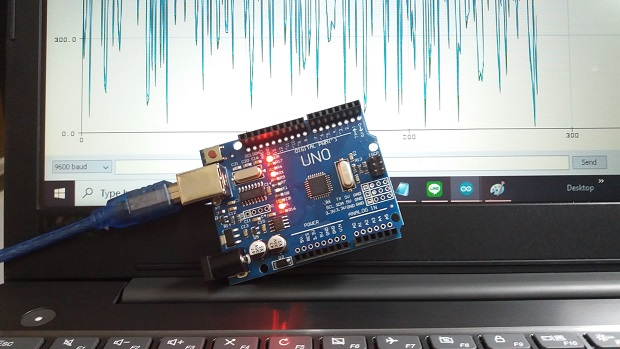 Simple Digital Low-Pass Filter by using Arduino UNO