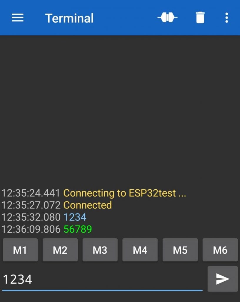 NodeMCU ESP32 Bluetooth Communication with Arduino