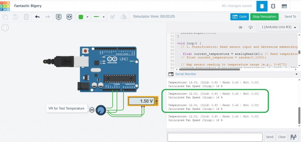 Simple Temperature Control by using Fuzzy Logic Control Based on Arduino