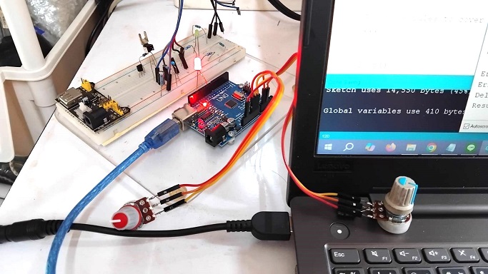 Simple Temperature Control by using Fuzzy Logic Control Based on Arduino