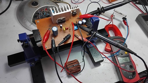 L296 High Current Stepdown Power Switching Regulator 
