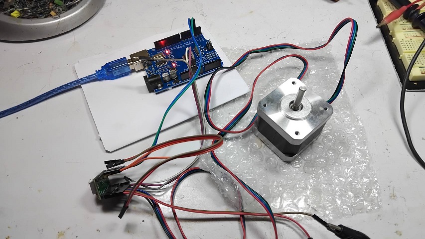 Stepping motor S-Curve Motion Profile Based on Arduino UNO