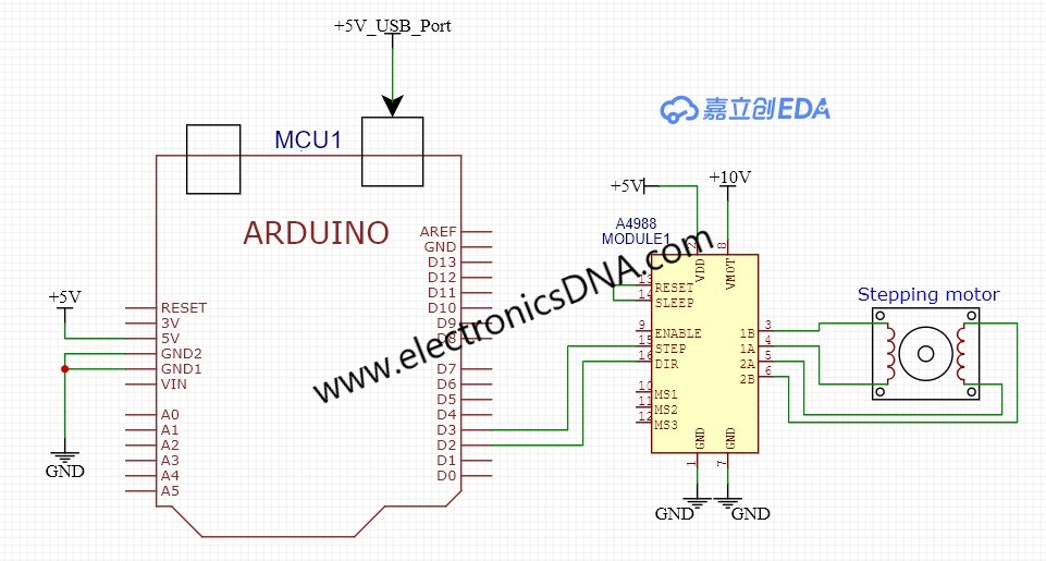 Stepping motor S-Curve Motion Profile Based on Arduino UNO
