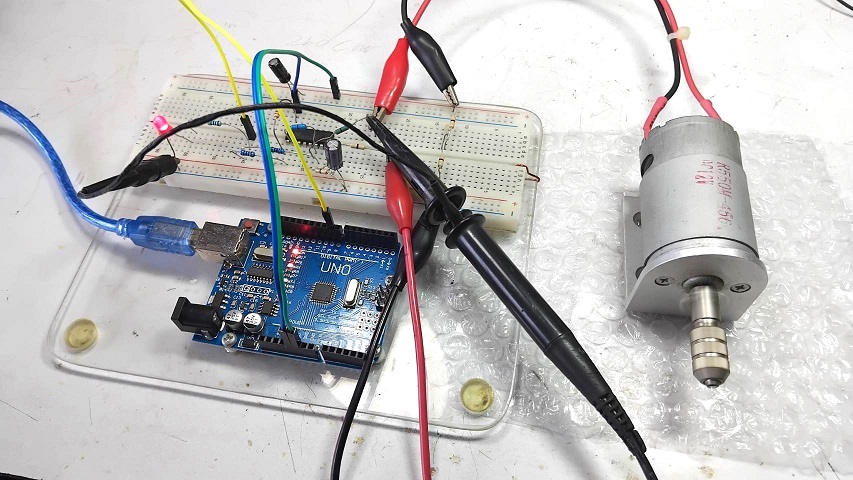 Mini Half-bridge Power State Drive for DC motor
