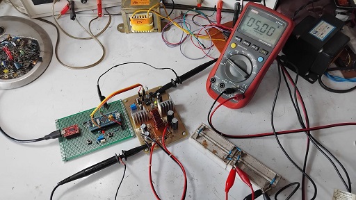 PFM Mode DC/DC Synchronous Buck Converter Using STM32F103C8T6