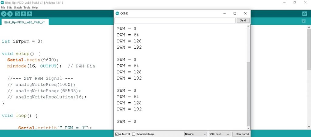 Raspberry Pi Pico Microcontroller and Arduino IDE
